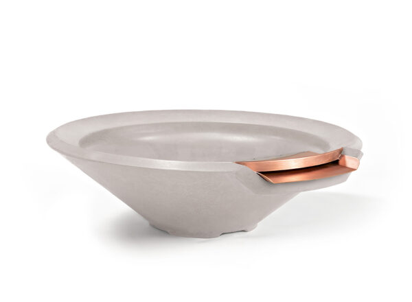 Cone Stone Fire & Water Bowl
